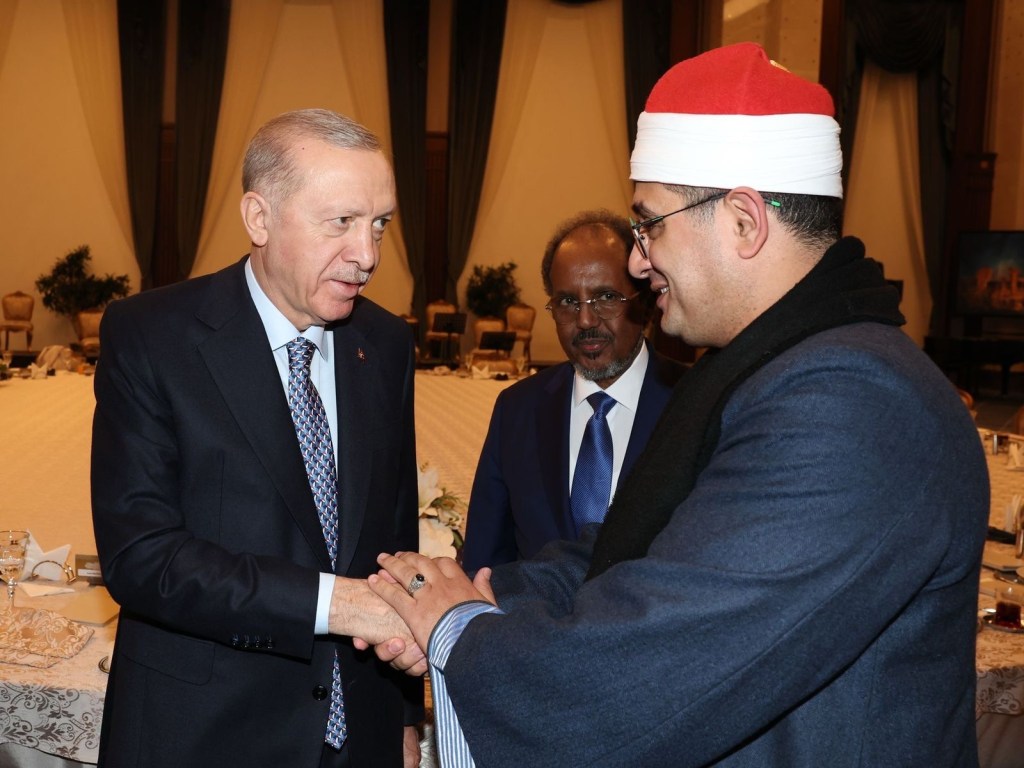 تركيا 2025 الشيخ محمود الشحات ودعوة رئاسية خاصة من الرئيس رجب طيب أردوغان بحضور الرئيس&nbsp;الصومالي